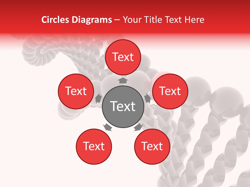 Backgrounds Nature Dna PowerPoint Template