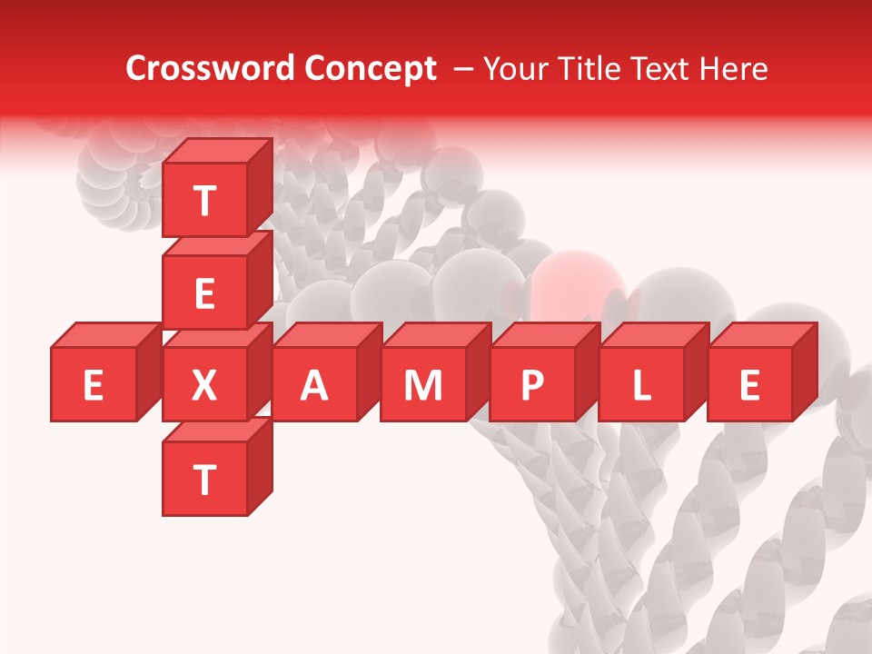 Backgrounds Nature Dna PowerPoint Template