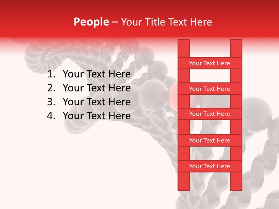 Backgrounds Nature Dna PowerPoint Template