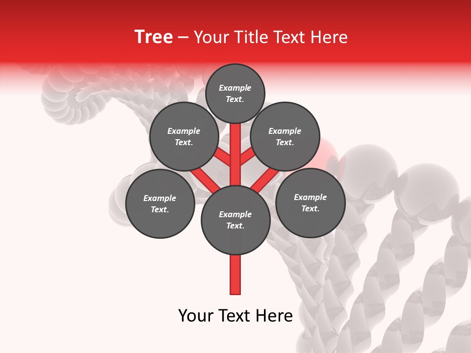 Backgrounds Nature Dna PowerPoint Template