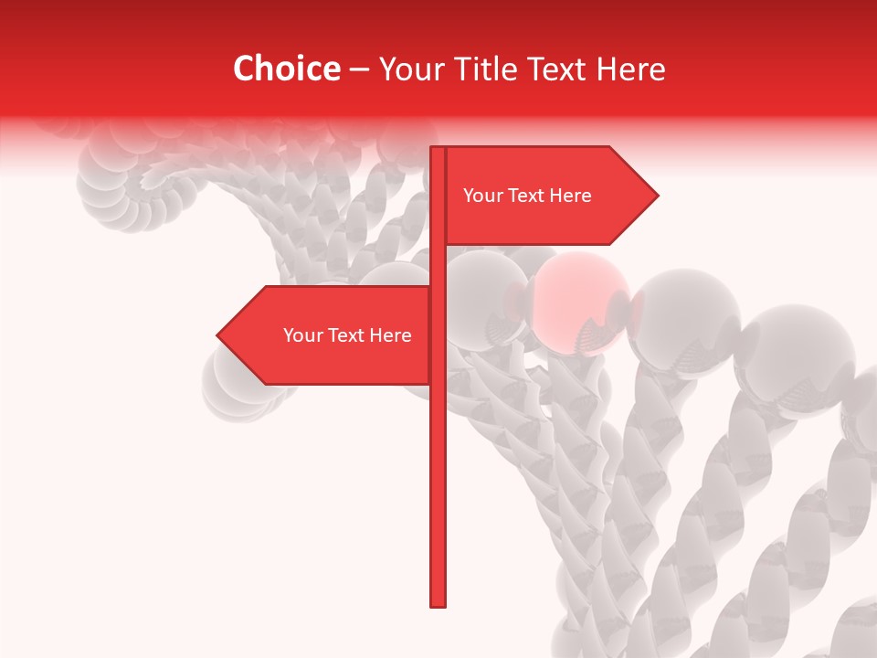 Backgrounds Nature Dna PowerPoint Template