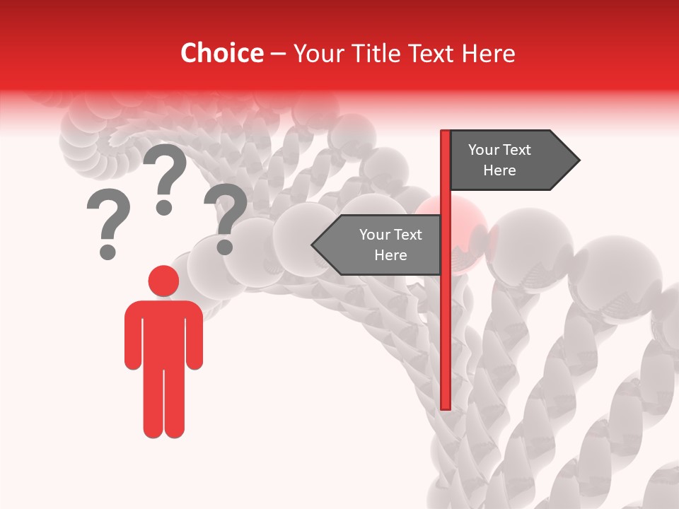 Backgrounds Nature Dna PowerPoint Template