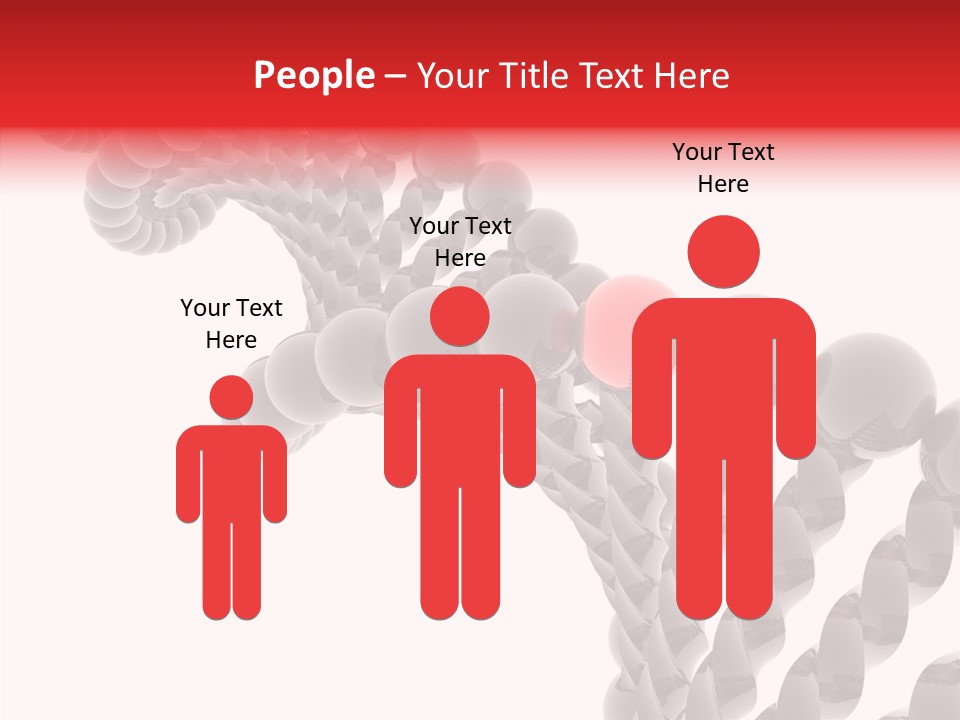 Backgrounds Nature Dna PowerPoint Template