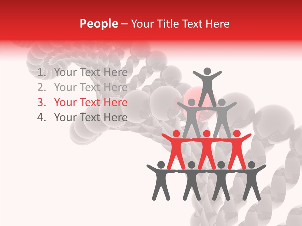 Backgrounds Nature Dna PowerPoint Template