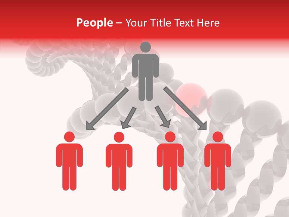 Backgrounds Nature Dna PowerPoint Template