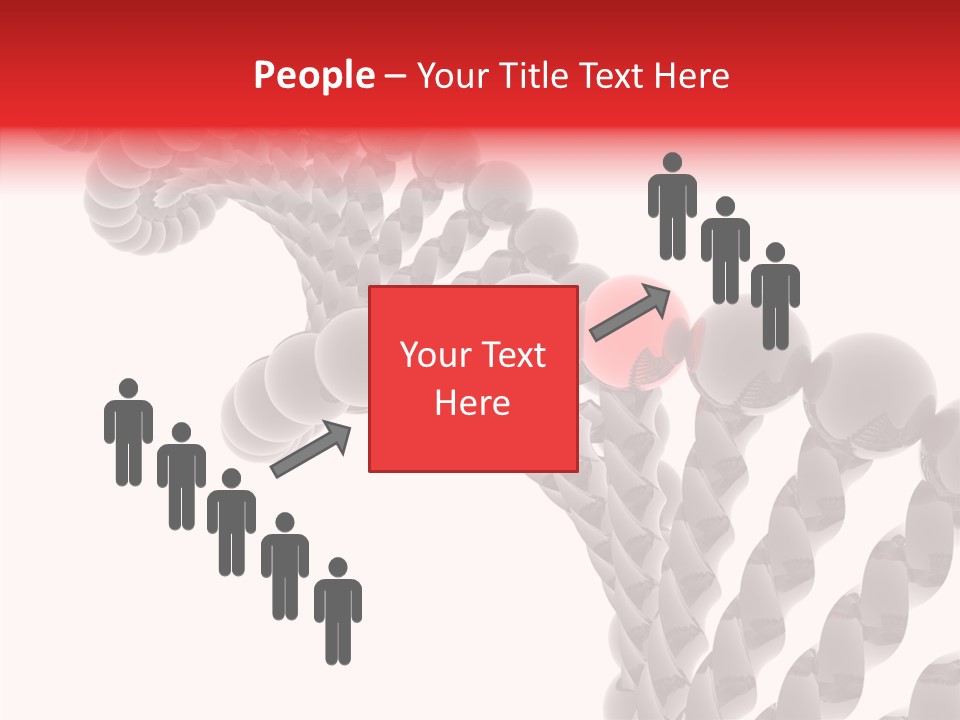 Backgrounds Nature Dna PowerPoint Template