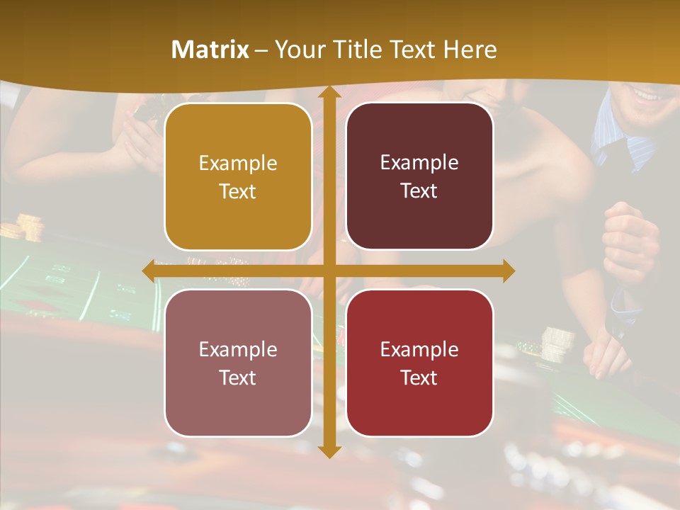 Humorou Figure Trategy PowerPoint Template