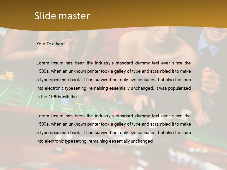 Humorou Figure Trategy PowerPoint Template