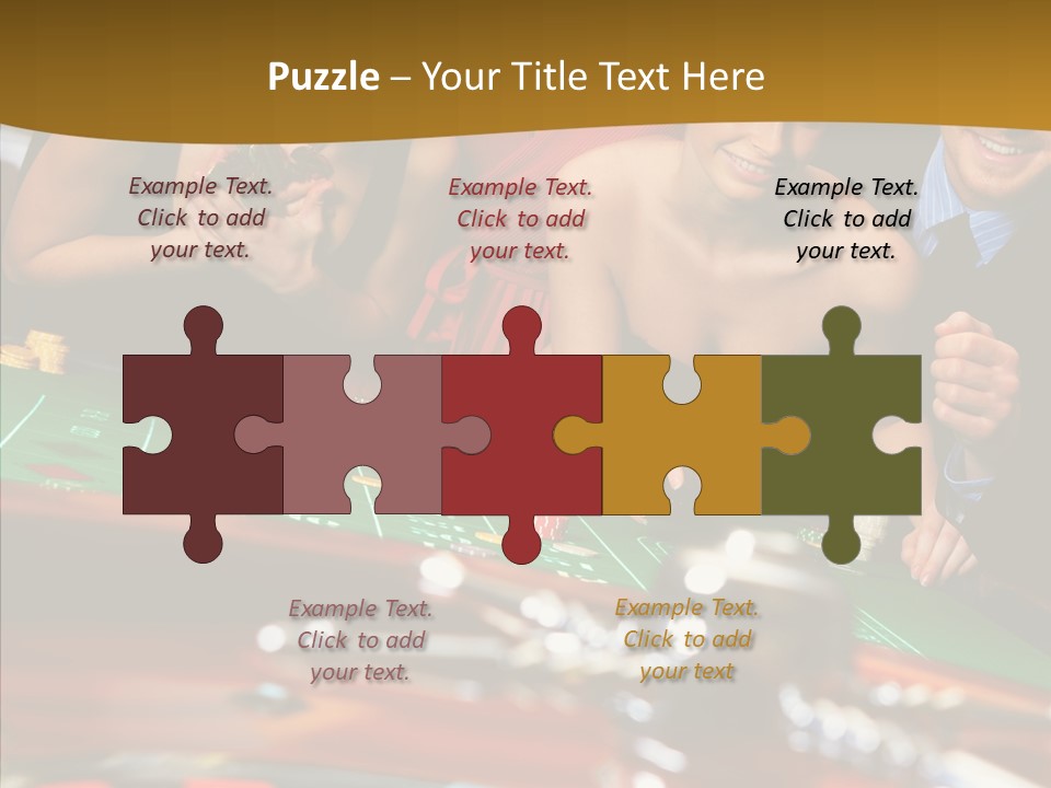 Humorou Figure Trategy PowerPoint Template