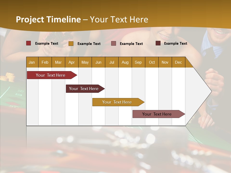 Humorou Figure Trategy PowerPoint Template