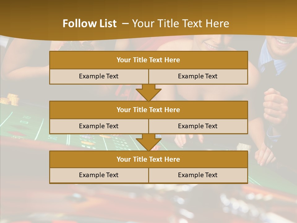 Humorou Figure Trategy PowerPoint Template