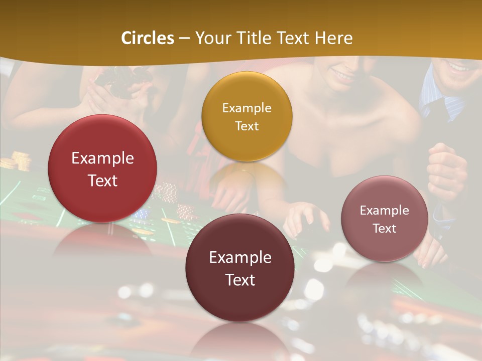 Humorou Figure Trategy PowerPoint Template