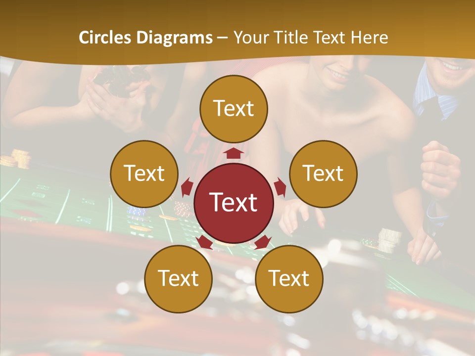 Humorou Figure Trategy PowerPoint Template