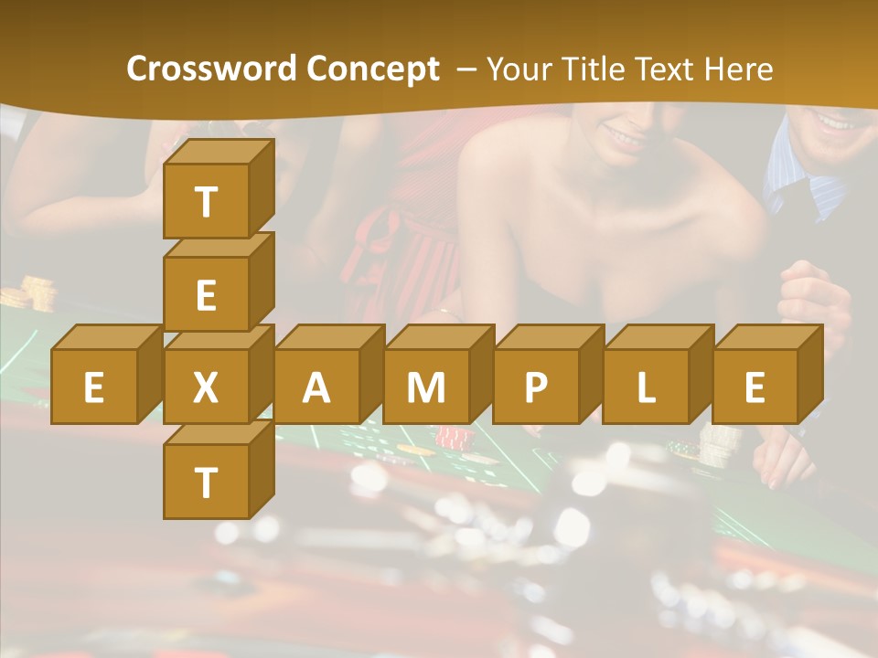 Humorou Figure Trategy PowerPoint Template