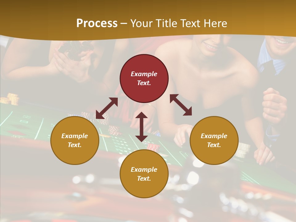 Humorou Figure Trategy PowerPoint Template