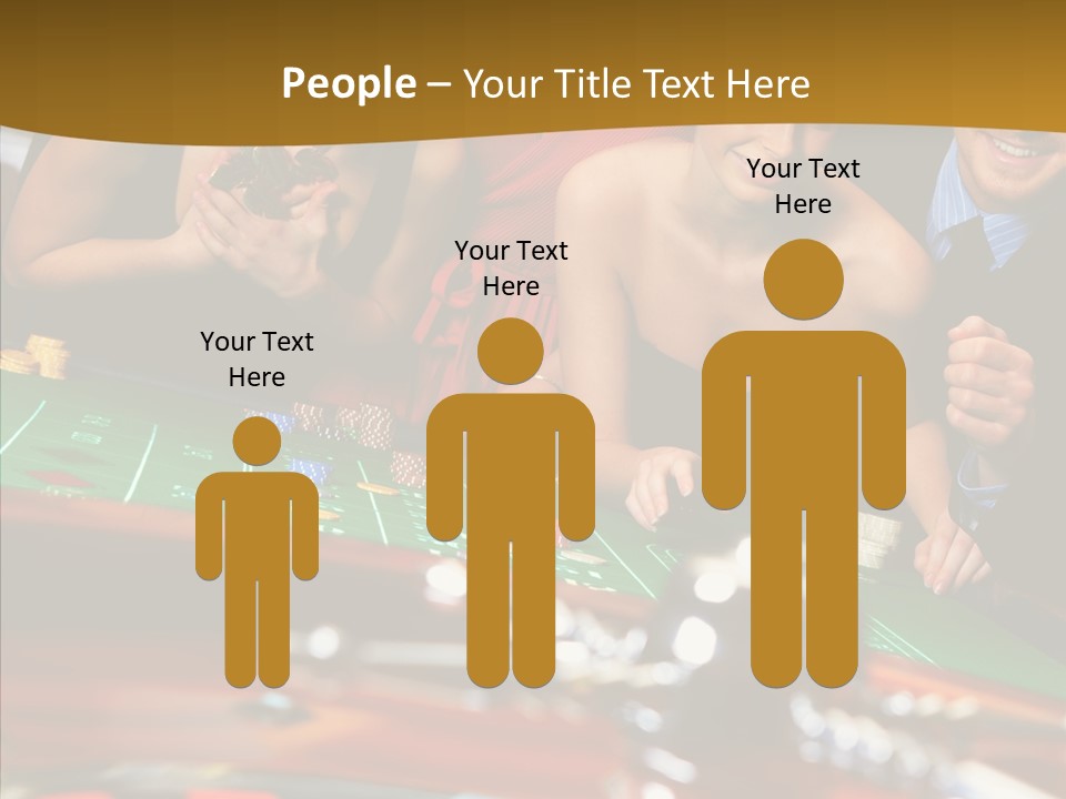 Humorou Figure Trategy PowerPoint Template