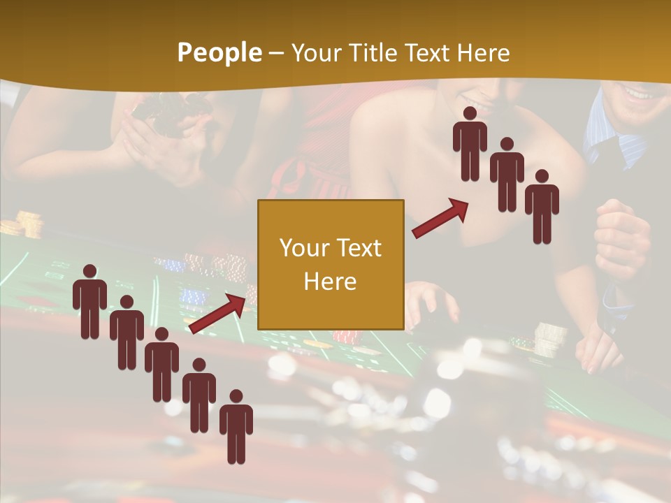 Humorou Figure Trategy PowerPoint Template