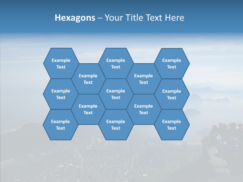 Sea Panoramic City PowerPoint Template