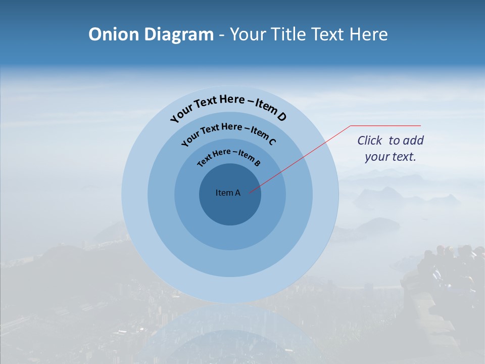 Sea Panoramic City PowerPoint Template