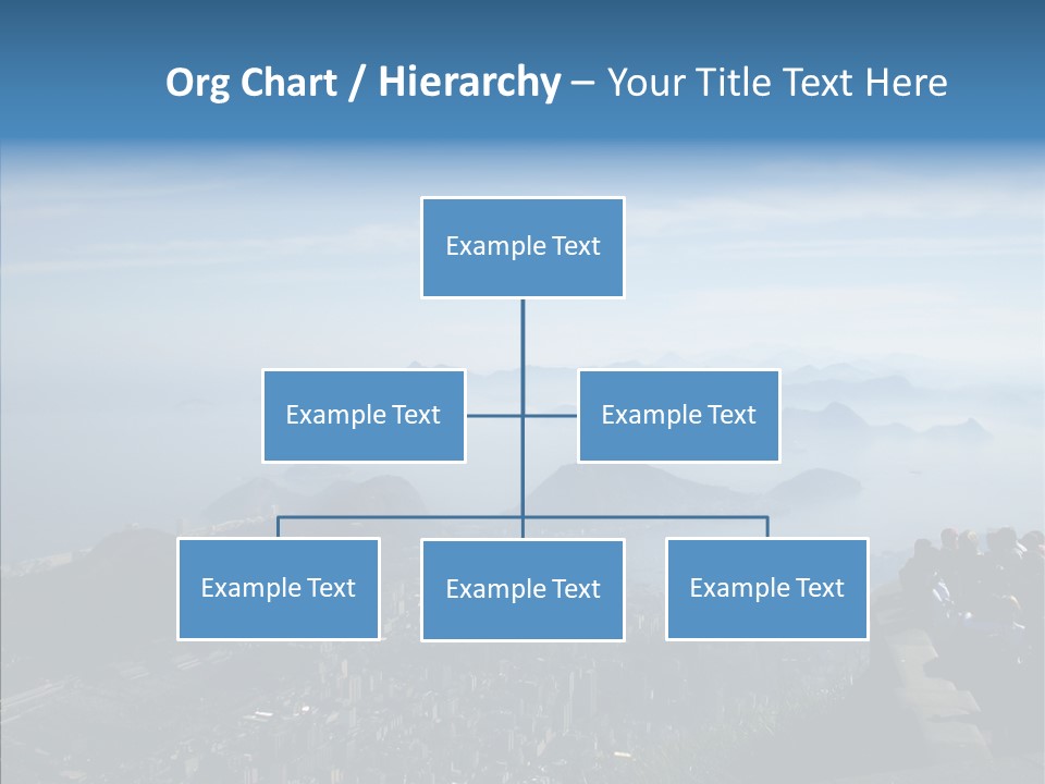 Sea Panoramic City PowerPoint Template