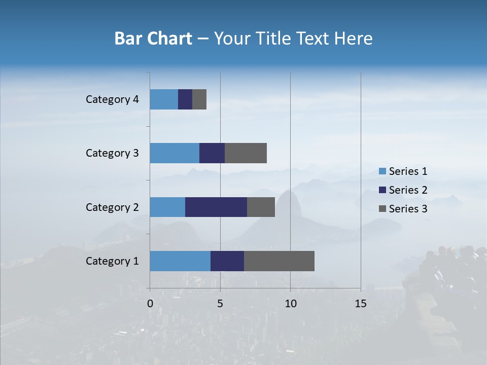 Sea Panoramic City PowerPoint Template