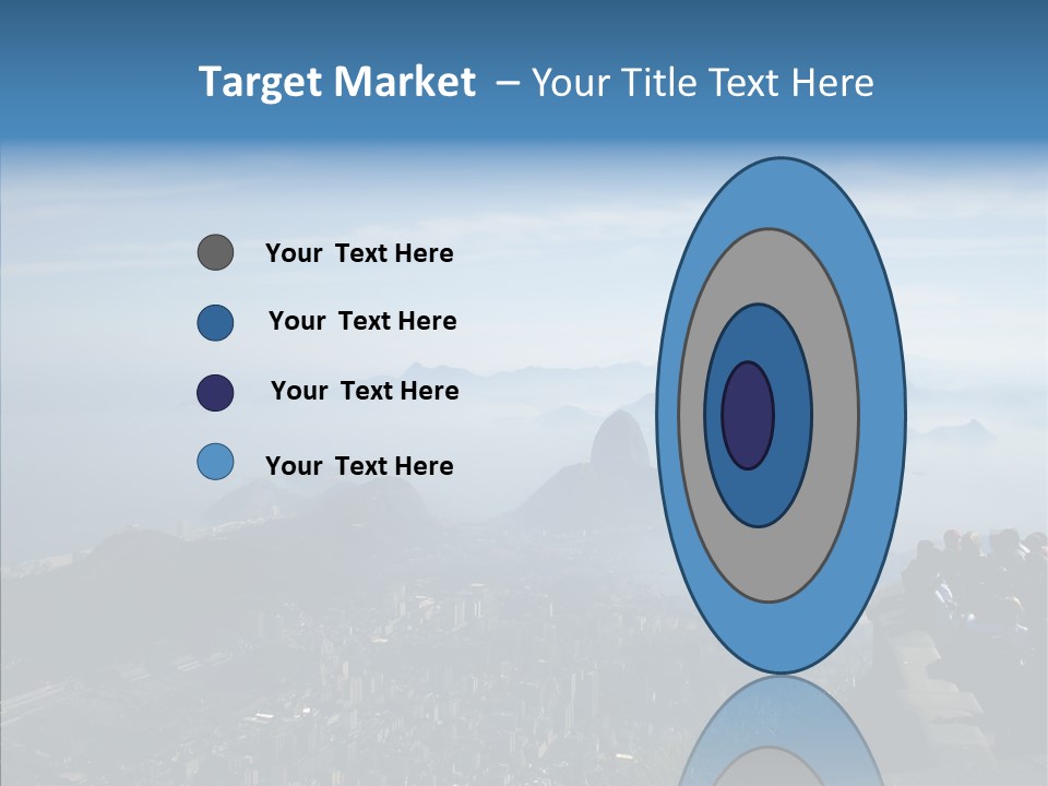 Sea Panoramic City PowerPoint Template