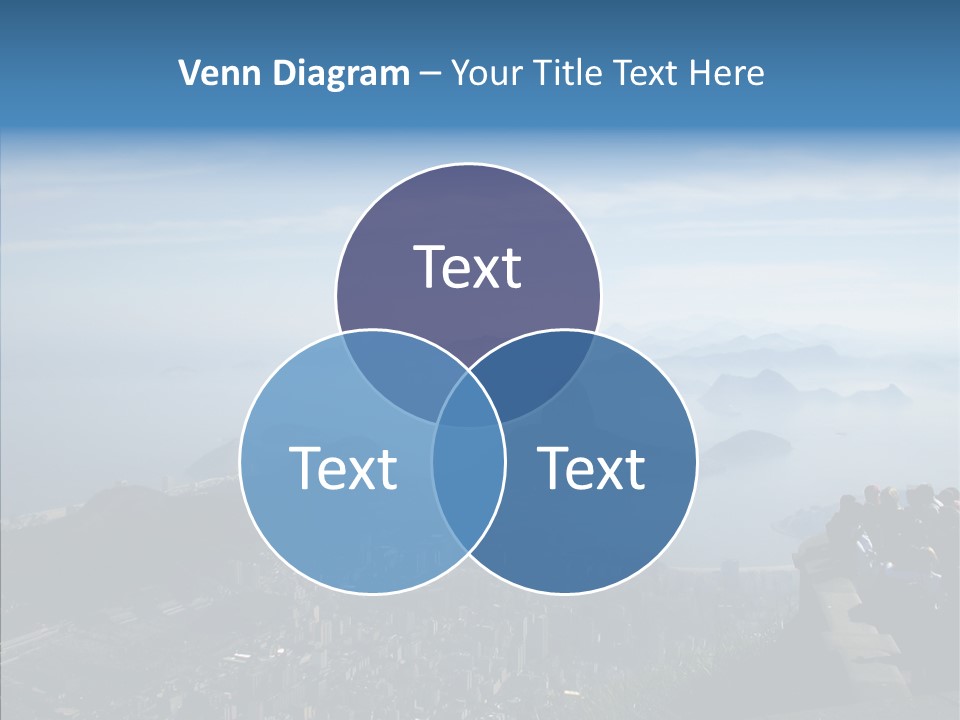 Sea Panoramic City PowerPoint Template