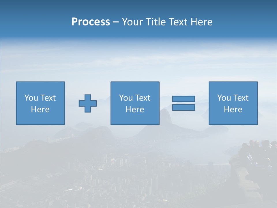 Sea Panoramic City PowerPoint Template