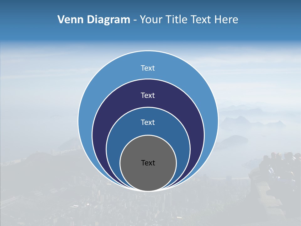 Sea Panoramic City PowerPoint Template
