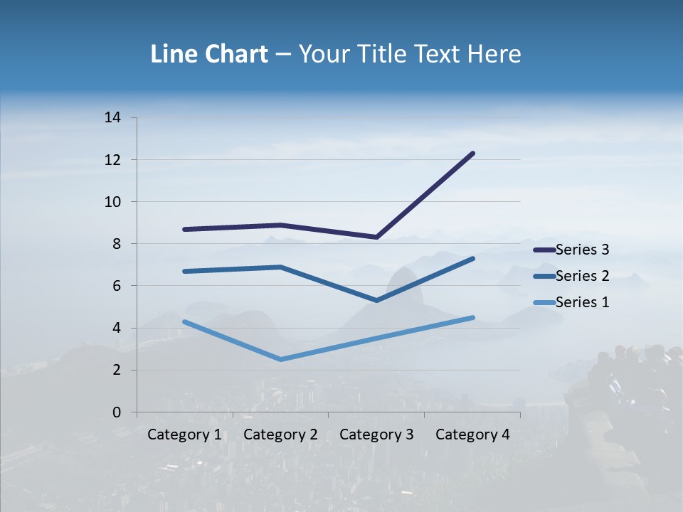 Sea Panoramic City PowerPoint Template