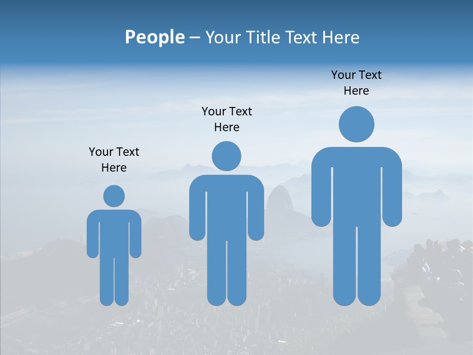 Sea Panoramic City PowerPoint Template