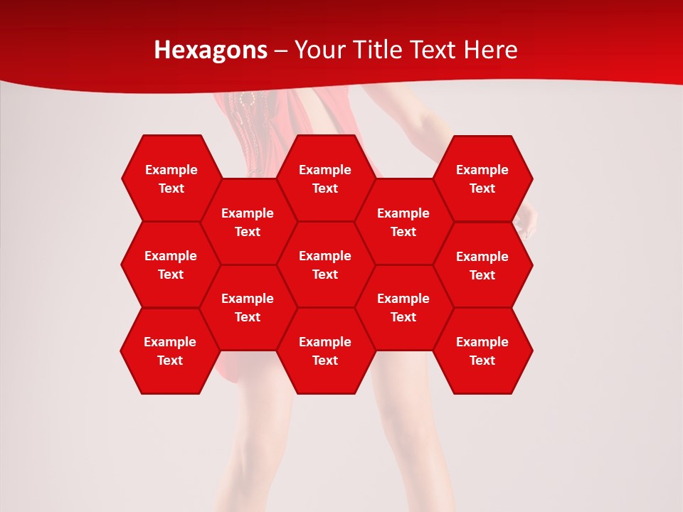 Woman Elegance Black PowerPoint Template