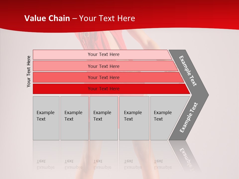 Woman Elegance Black PowerPoint Template