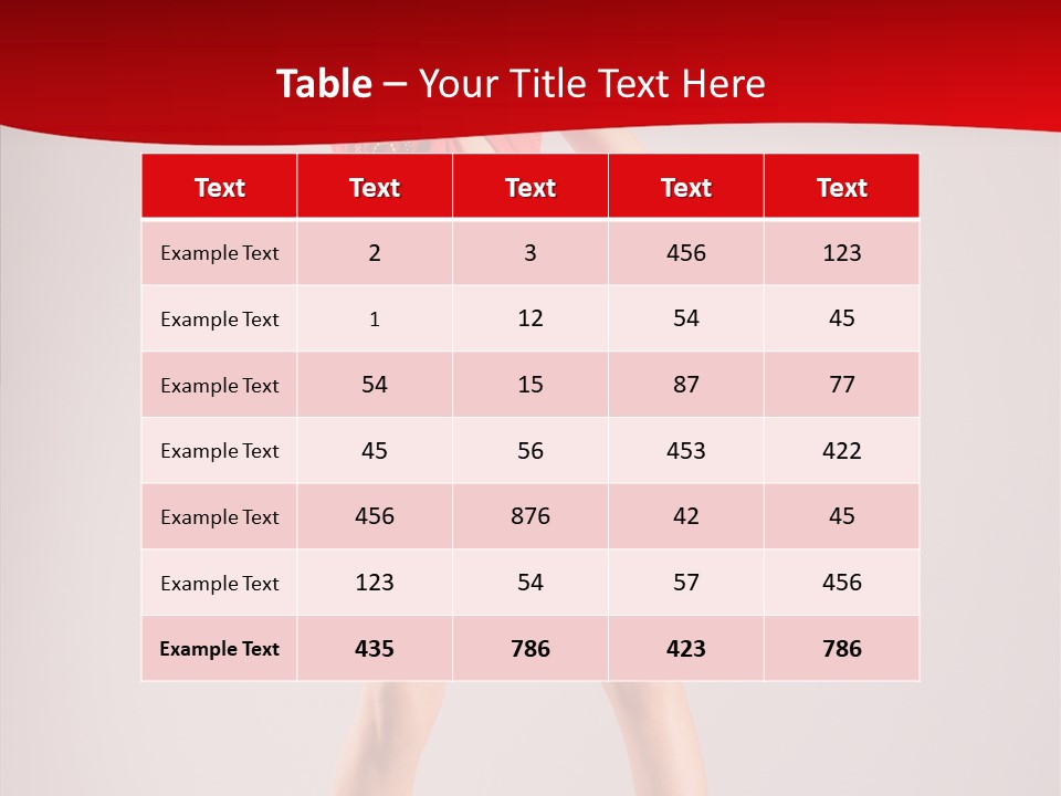 Woman Elegance Black PowerPoint Template