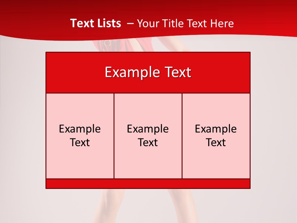 Woman Elegance Black PowerPoint Template