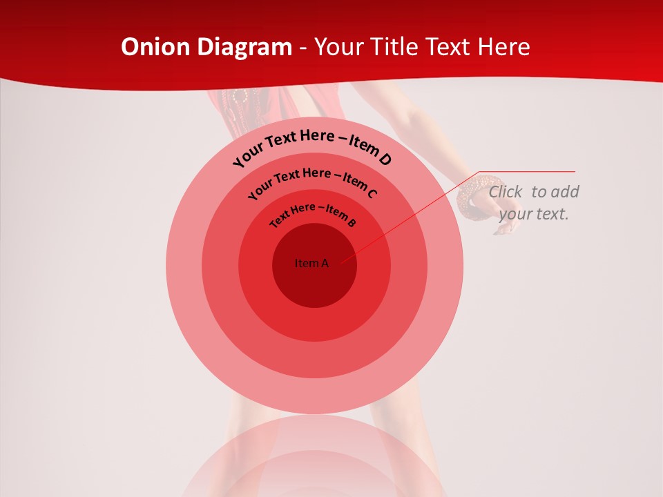 Woman Elegance Black PowerPoint Template