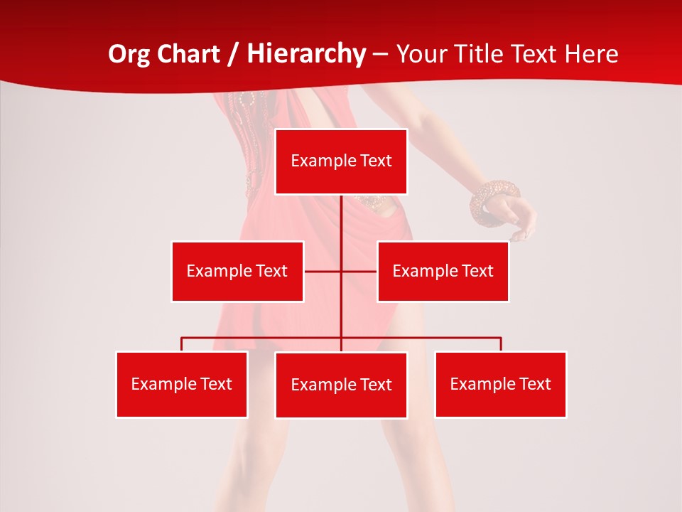 Woman Elegance Black PowerPoint Template