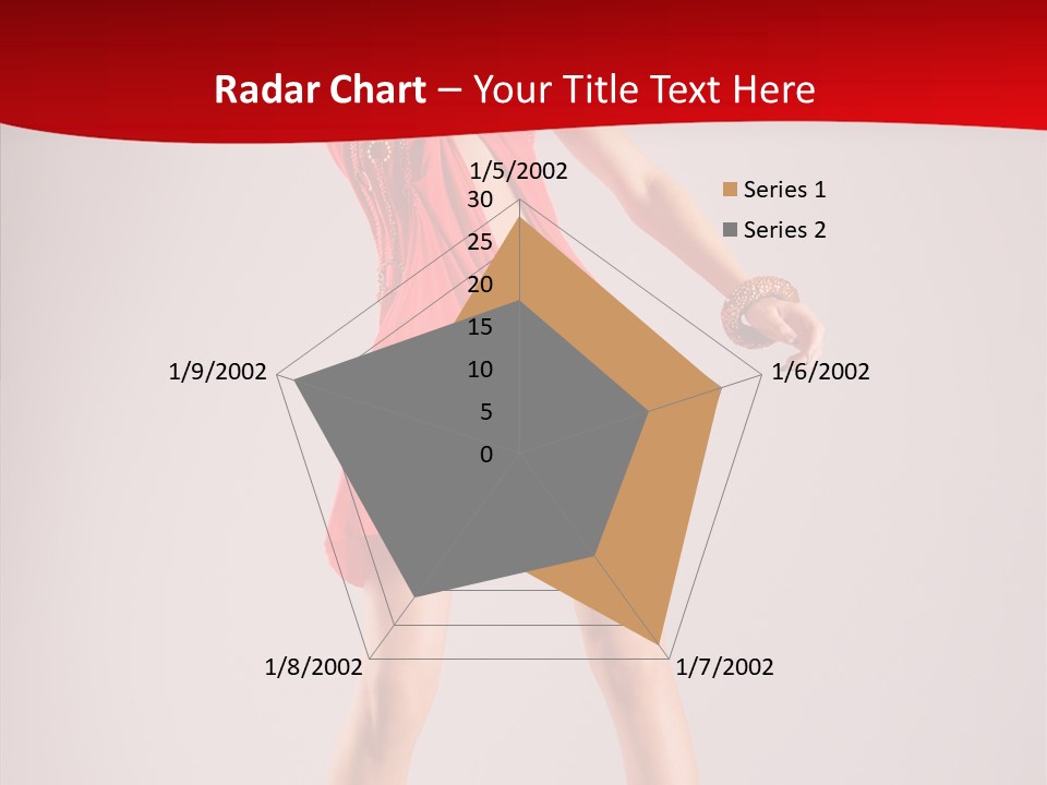 Woman Elegance Black PowerPoint Template