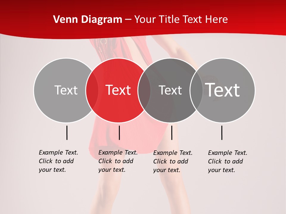 Woman Elegance Black PowerPoint Template