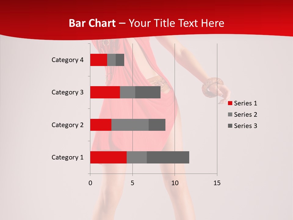 Woman Elegance Black PowerPoint Template