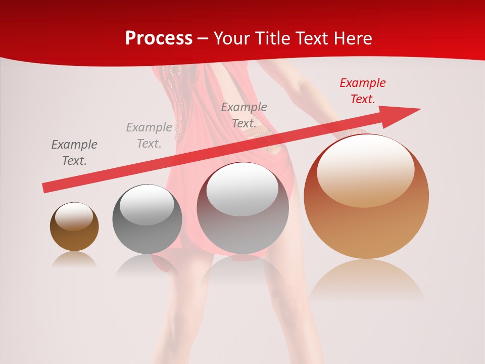 Woman Elegance Black PowerPoint Template