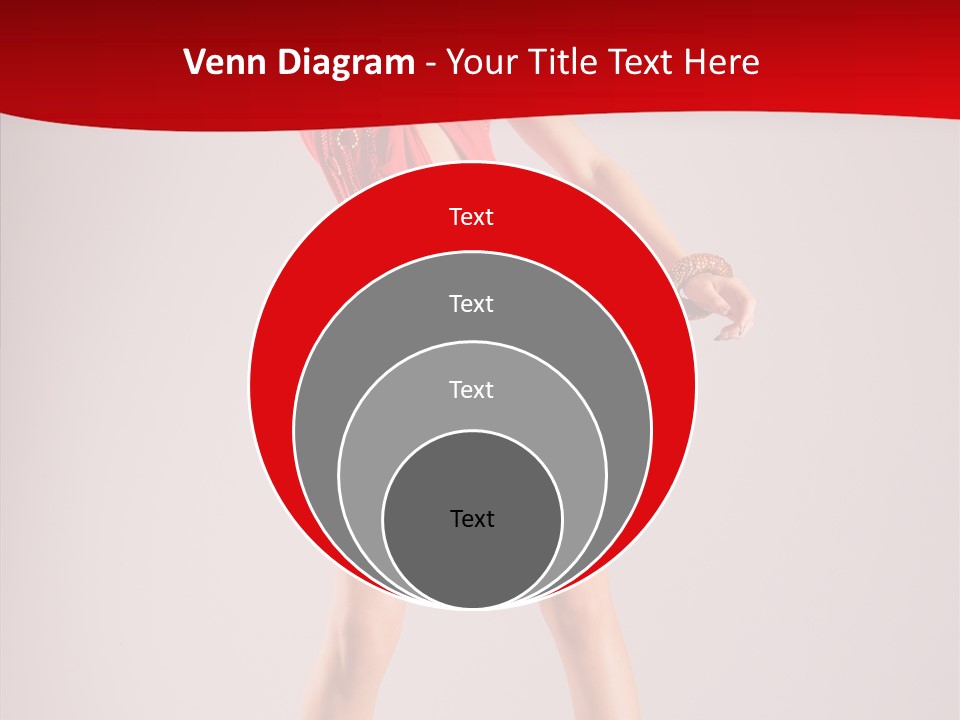 Woman Elegance Black PowerPoint Template