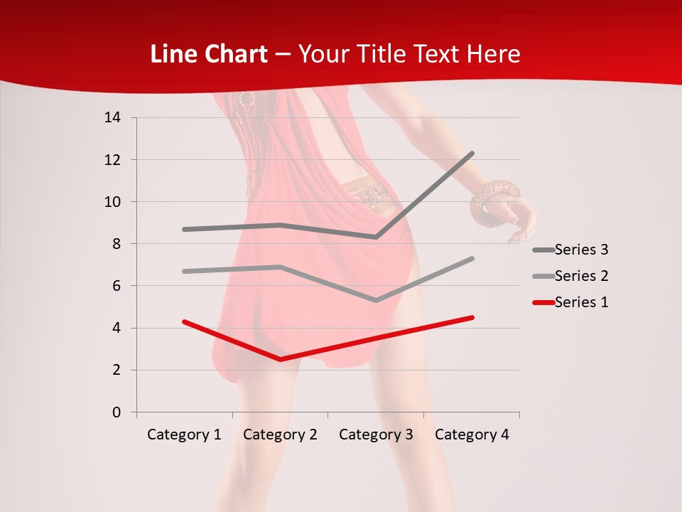 Woman Elegance Black PowerPoint Template