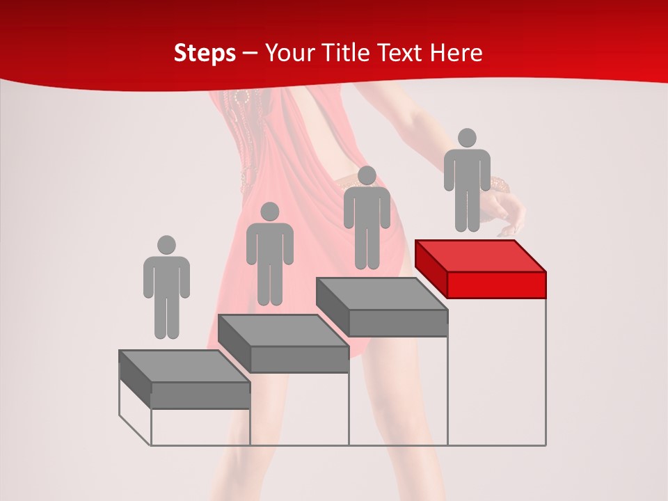 Woman Elegance Black PowerPoint Template