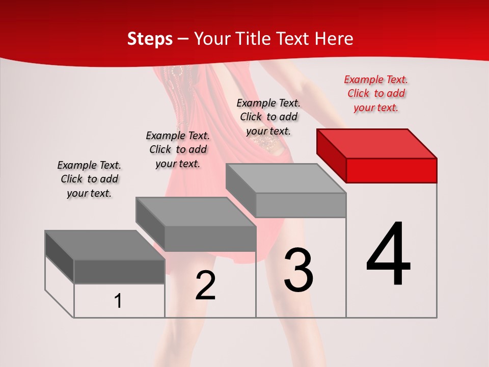 Woman Elegance Black PowerPoint Template