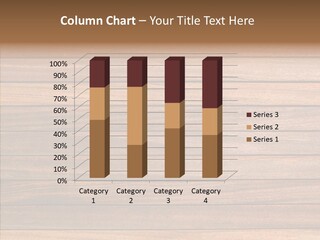 Wood Horizontal Fence PowerPoint Template