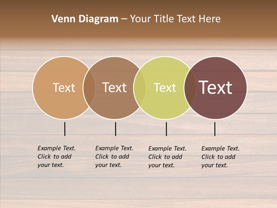 Wood Horizontal Fence PowerPoint Template