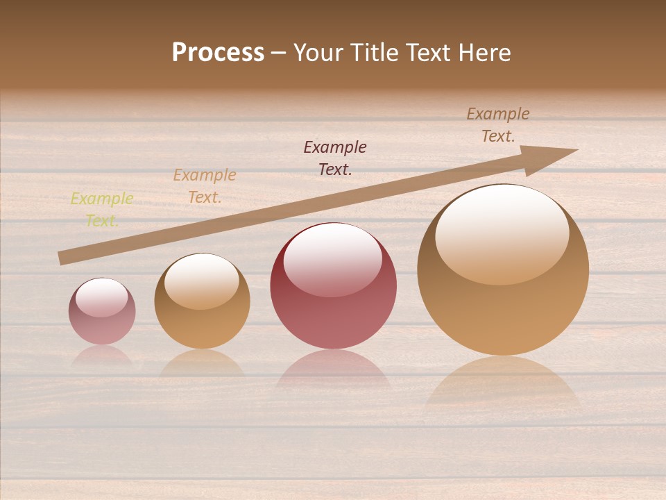 Wood Horizontal Fence PowerPoint Template