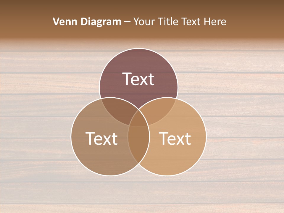 Wood Horizontal Fence PowerPoint Template