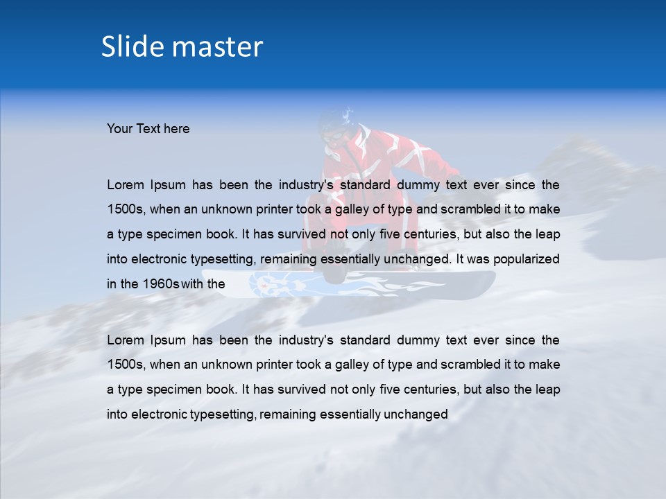 Clothing Top Lifestyle PowerPoint Template